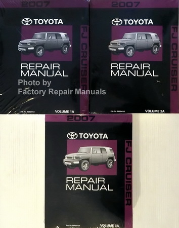 Toyota Fj Cruiser Repair Manual